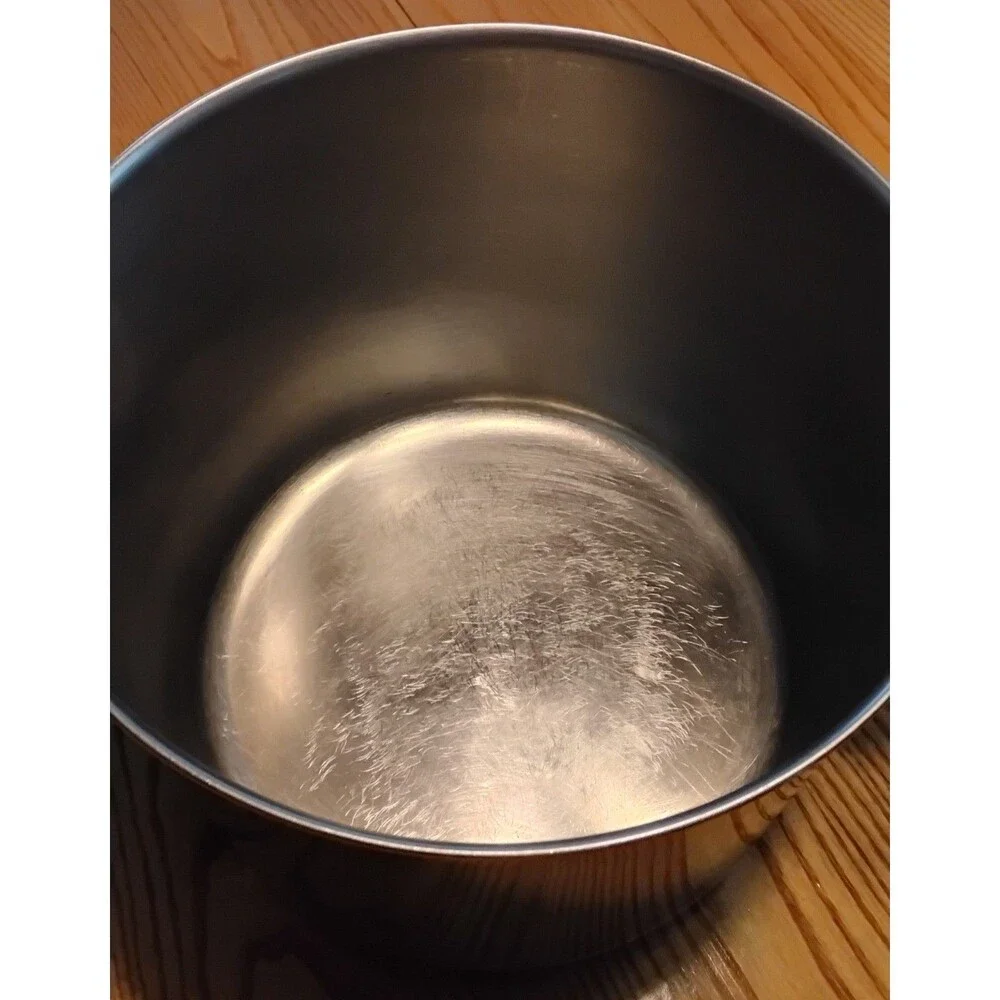Revere Ware Vintage 8 Qt 92 b SS Copper Clad Bottom Stock Pot No Lid Illonois
